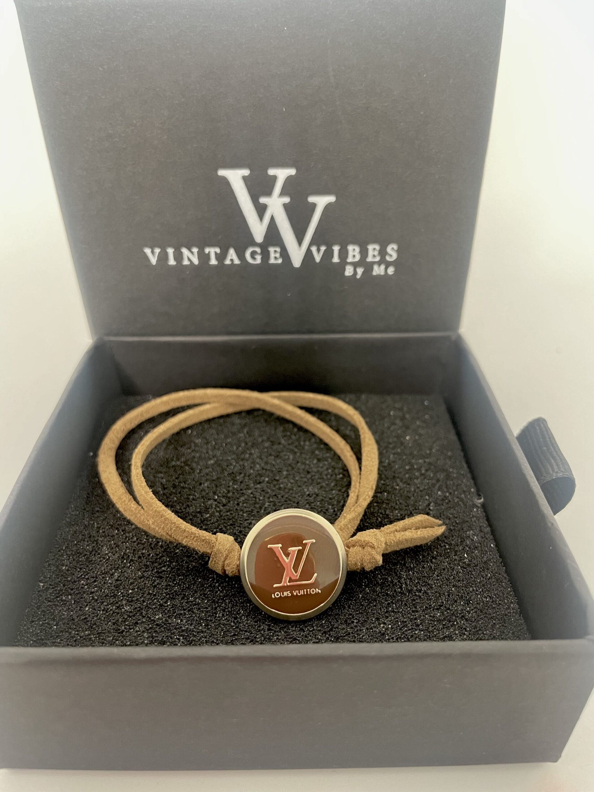 LV Leather Wrap Bracelet – Vintage Vibes By Me